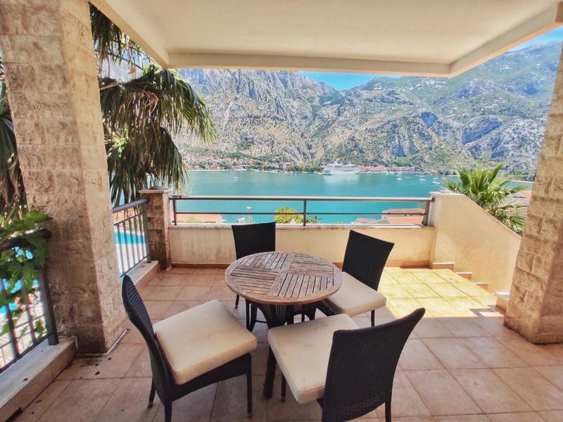Stunning View To Kotor Bay And Old Town - C2 Vista Leilighet Muo Eksteriør bilde