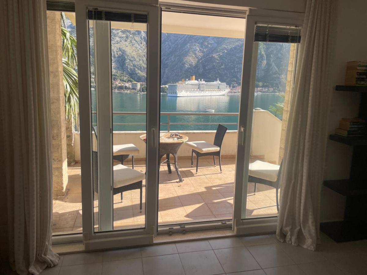 Stunning View To Kotor Bay And Old Town - C2 Vista Leilighet Muo Eksteriør bilde