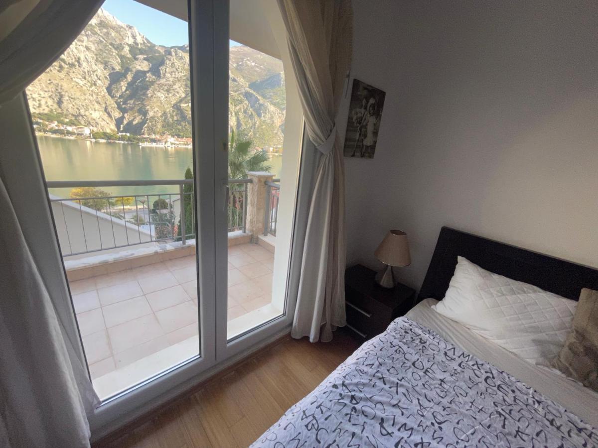 Stunning View To Kotor Bay And Old Town - C2 Vista Leilighet Muo Eksteriør bilde